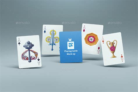 playing cards mockup templates   premium