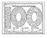 School Coloring 100th Pages 100 Printable Activity Days Sheets Kids Color Super Activities Sheet 123greetingsquotes Kindergarten Hundred Preschool Board Count sketch template