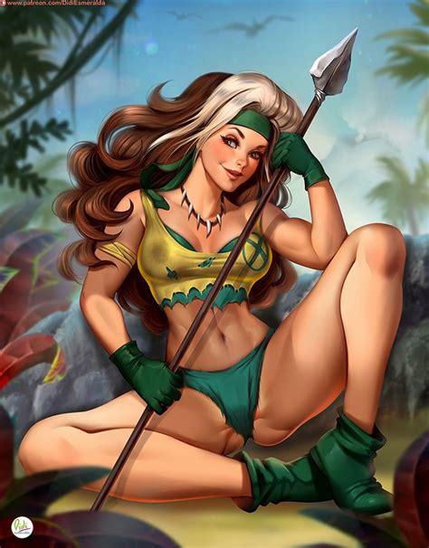 Rogue Savage Land By Didi Esmeralda On Deviantart Rogues