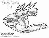Halo Coloring Pages Reach Xbox Needler Weapon Weapons Sheets Elite Colouring Color Yescoloring Print Drawing Classic Guns Armor Sheet Printable sketch template