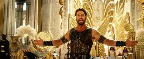 watch gerard butler in action in the gods of egypt tv spot film and