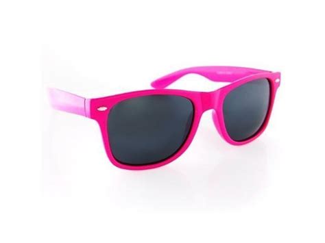 Hot Pink Wayfarer Style Sunglasses 1054