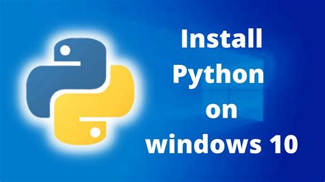 install python  windows   update youtube