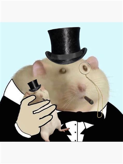 rich fat rat grabbing fat rat sticker  sale  crazymadinsano redbubble