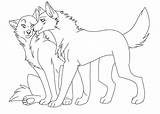 Wolf Drawing Couple Anime Drawings Cute Deviantart Wolves Base Cartoon Easy Animal Sketch Sketches Couples Getdrawings Dog Google Simple Disney sketch template