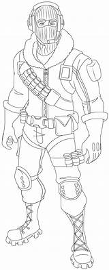 Raptor Raider Personnage Renegade Peely Omega Nite Nexus sketch template