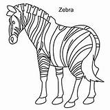 Zebra Coloring Pages Mountain Printable Color Zebras Top Happy sketch template