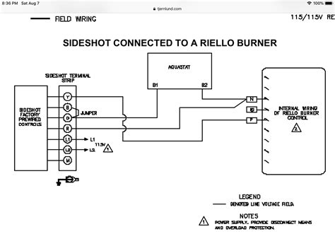 riello burner wiring heating   wall