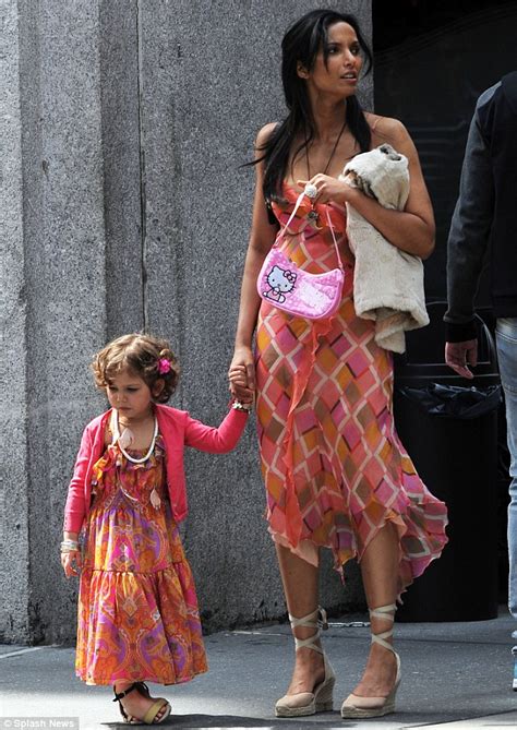 just like mom padma lakshmi and her mini me daughter krishna are two of a kind in matching