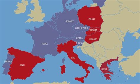 schengen zone to be redrawn to save eu s passport free travel area daily mail online