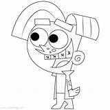 Fairly Oddparents Chester Timmy Xcolorings 704px sketch template