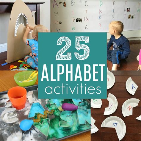 kindergarten alphabet activities