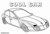 Cool Car Coloring Pages Colorings sketch template