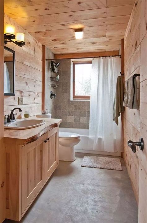 pin            cabin bathrooms house
