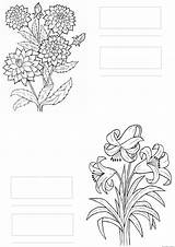 Copic Markers Coloring Flowers Color Chart Noir Spectrum sketch template