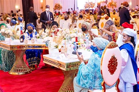 Take A Peek Into Zahra Bayero And Yusuf Buhari S Wedding