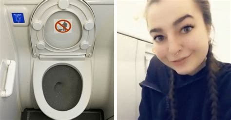 sex worker licks airplane toilet seat in viral video