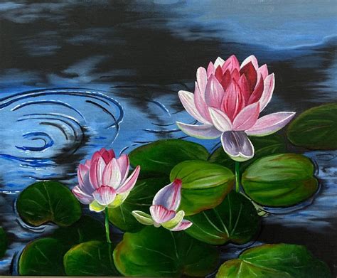 lotus at dawn created by rita parekh