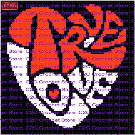 cc true love heart graphghan pattern  cccrochet craftsy love
