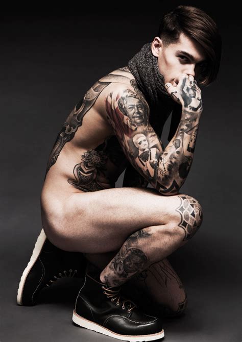 Stephen James Goes Nude Showing Tattoos For Hedonist
