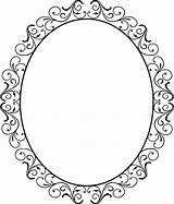 Oval Ovel Clipground sketch template