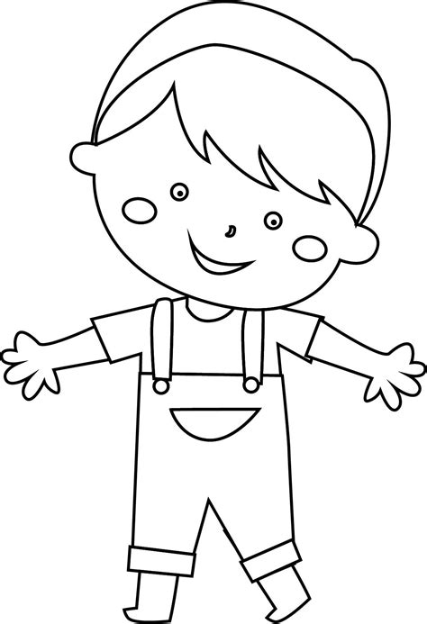 boy cartoon coloring sheets