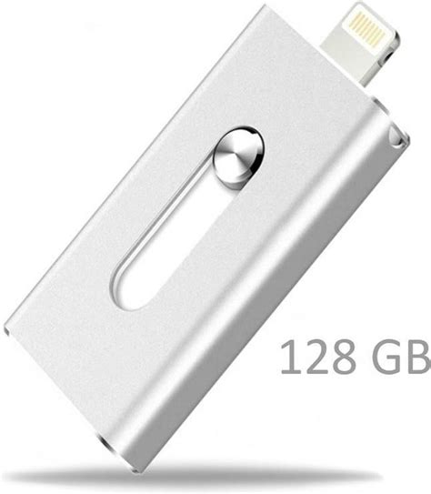 bolcom usb  gb zilver usb stick iphone android    usb  externe opslag voor