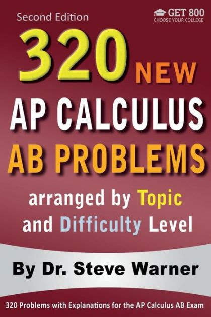 ap calculus ab problems arranged  topic  difficulty level