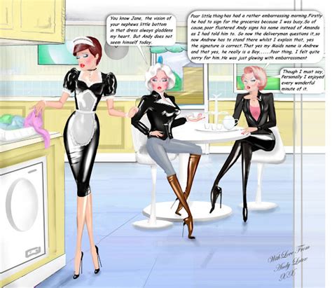 view andy sissy latex rubber maid porn comics hentai