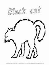 Coloring Cat Pages Halloween Timeless Miracle Printable Colorpages sketch template
