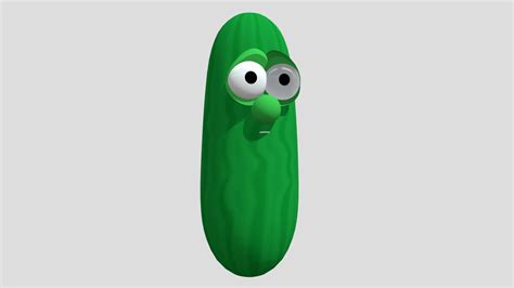 Larry The Cucumber 2000 Download Free 3d Model By Janice Emmons