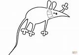 Rat Coloring Pages Cartoon Categories sketch template