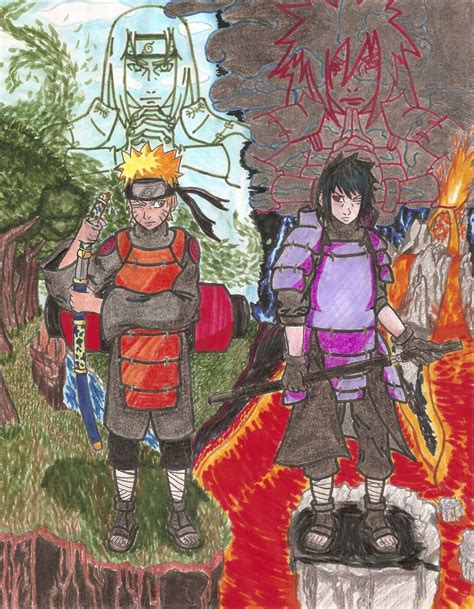 Naruto Vs Sasuke Final Battle By Dojopriest On Deviantart