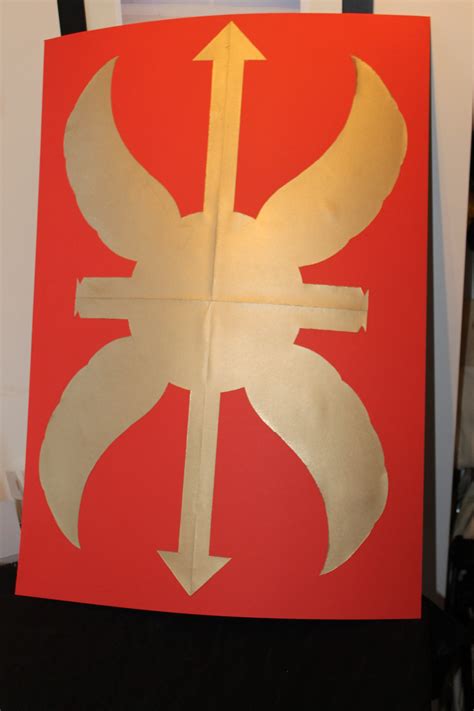 printable roman shield template printable templates
