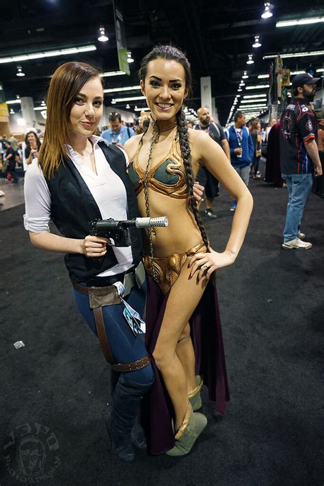 Lady Solo And Slave Leia Star Wars Celebration 7 Best