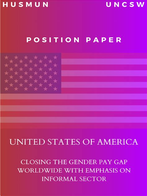 usa position paper uncsw  gender pay gap equality rights