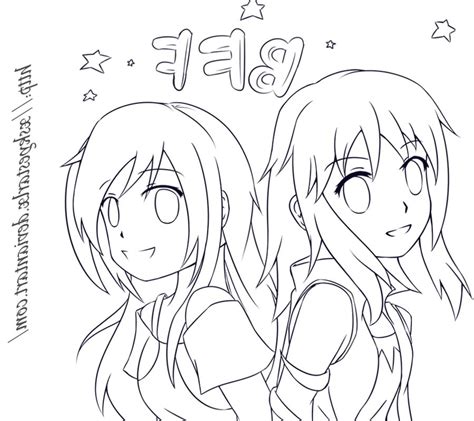 cute bff coloring pages  art  syea  printable coloring pages
