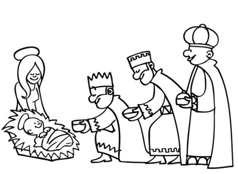 wise men coloring page  wise men christmas colors kids