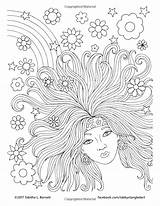 Coloring 60s Pages Adult Colorings Hippie Book Color Printable Getcolorings Getdrawings Visit sketch template