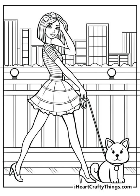 barbie coloring pages    updated