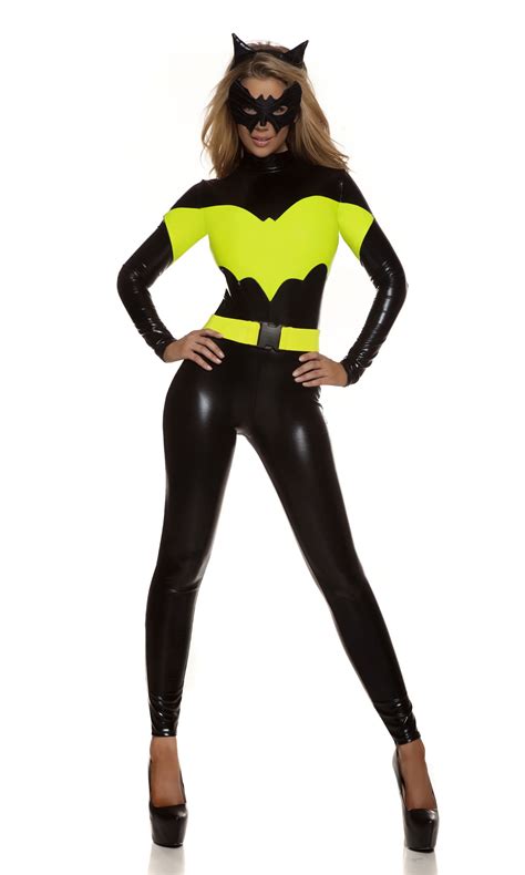 Adult Darque Nights Sexy Superhero Women Costume 78 45