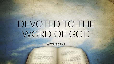 acts   devoted   word west palm beach church  christ