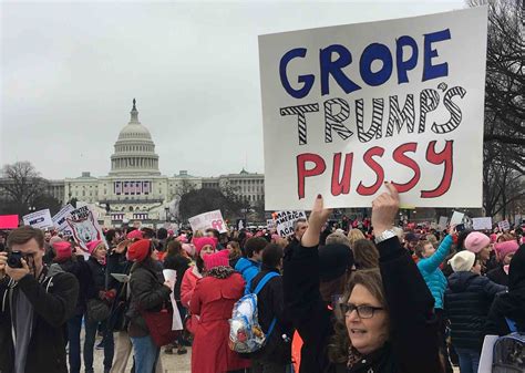 12 things we saw at the women s march in washington dc