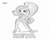 Shimmer Coloriage Zeta Imprimer Rustique Bieber Justin sketch template