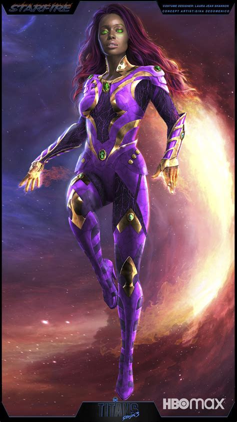 Titans Reveals Starfire S New Supersuit For Season 3