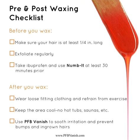 pre and post waxing tips hair removal diy waxing tips waxing
