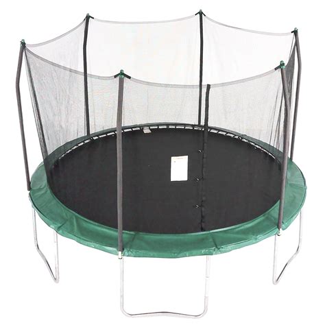 skywalker trampolines  trampoline  safety enclosure green