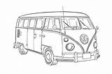 Coloring Volkswagen Pages Print sketch template