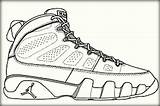 Kd Sneaker Sheets Nikes Coloringhome sketch template