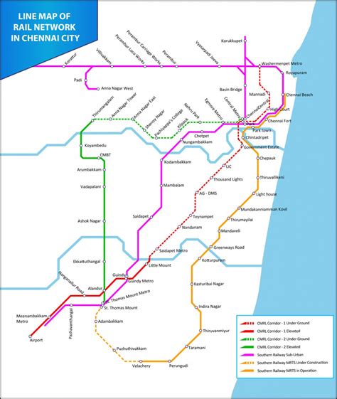 chennai metro route map timings lines facts stations